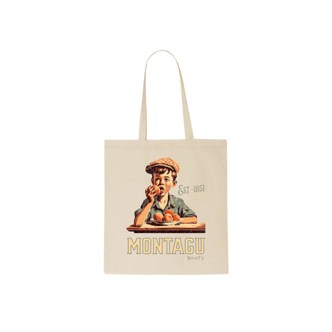 Montagu Peaches - Natural Tote Bag ( Route 62 T'S )