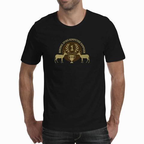 Bokdrol Spoeg Kompetisie Kampioen - Mens T-Shirt (Route 62 T'S)